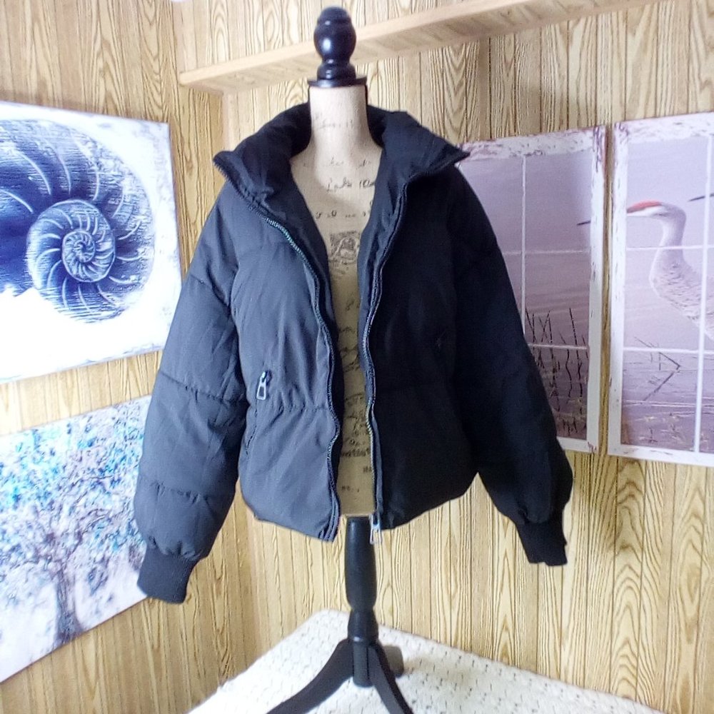 pink diamond black coat